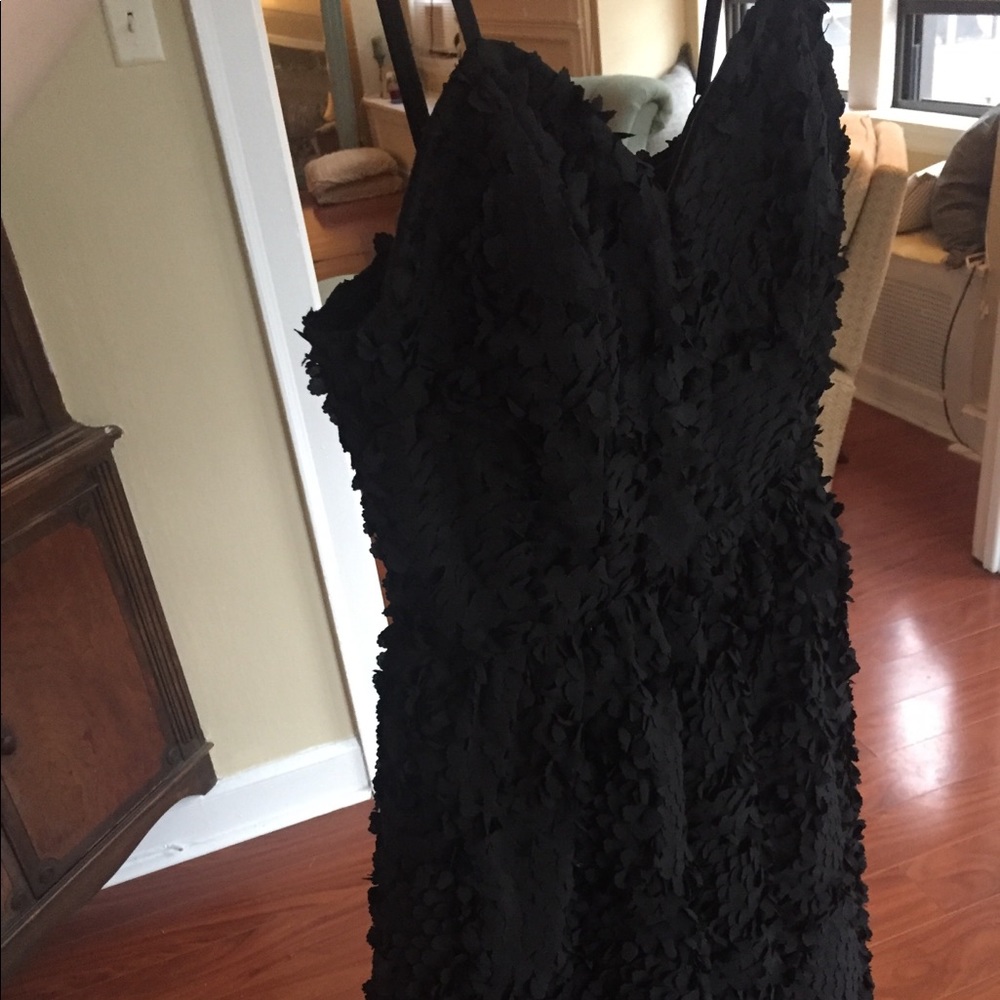 H&M Black Ruffle Dress - Picture 5 of 6